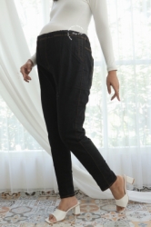 MAMAHAMIL Celana Ibu Hamil Jeans Kantung JUMBO Murah Tebal Best Seller Kerja Casual   CLJ 20 XXL 2  large